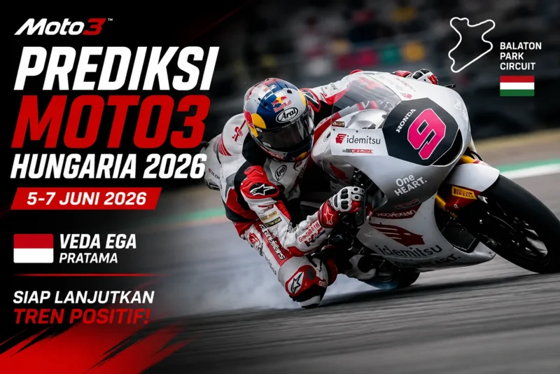 Prediksi Moto3 Hungaria 2026 Veda Ega Siap Lanjutkan Tren Positif di Balaton Park.webp
